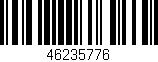 Código de barras (EAN, GTIN, SKU, ISBN): '46235776'