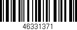 Código de barras (EAN, GTIN, SKU, ISBN): '46331371'