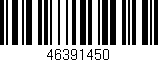 Código de barras (EAN, GTIN, SKU, ISBN): '46391450'