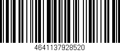 Código de barras (EAN, GTIN, SKU, ISBN): '4641137928520'