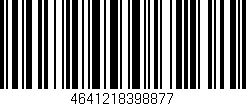 Código de barras (EAN, GTIN, SKU, ISBN): '4641218398877'