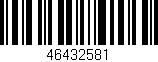 Código de barras (EAN, GTIN, SKU, ISBN): '46432581'