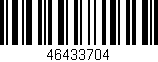 Código de barras (EAN, GTIN, SKU, ISBN): '46433704'