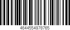 Código de barras (EAN, GTIN, SKU, ISBN): '4644554978765'