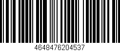 Código de barras (EAN, GTIN, SKU, ISBN): '4648476204537'