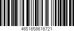 Código de barras (EAN, GTIN, SKU, ISBN): '4651658616721'