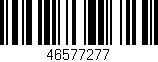 Código de barras (EAN, GTIN, SKU, ISBN): '46577277'