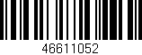 Código de barras (EAN, GTIN, SKU, ISBN): '46611052'