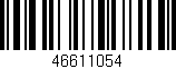Código de barras (EAN, GTIN, SKU, ISBN): '46611054'