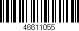Código de barras (EAN, GTIN, SKU, ISBN): '46611055'