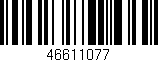 Código de barras (EAN, GTIN, SKU, ISBN): '46611077'