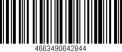 Código de barras (EAN, GTIN, SKU, ISBN): '4663490642844'