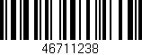 Código de barras (EAN, GTIN, SKU, ISBN): '46711238'