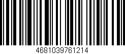 Código de barras (EAN, GTIN, SKU, ISBN): '4681039761214'