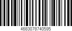 Código de barras (EAN, GTIN, SKU, ISBN): '4683078740595'