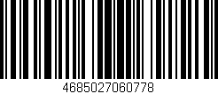 Código de barras (EAN, GTIN, SKU, ISBN): '4685027060778'