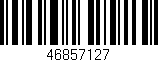 Código de barras (EAN, GTIN, SKU, ISBN): '46857127'