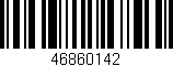 Código de barras (EAN, GTIN, SKU, ISBN): '46860142'