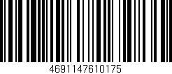 Código de barras (EAN, GTIN, SKU, ISBN): '4691147610175'