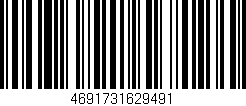 Código de barras (EAN, GTIN, SKU, ISBN): '4691731629491'