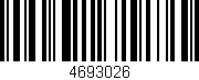 Código de barras (EAN, GTIN, SKU, ISBN): '4693026'
