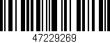 Código de barras (EAN, GTIN, SKU, ISBN): '47229269'