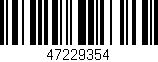 Código de barras (EAN, GTIN, SKU, ISBN): '47229354'