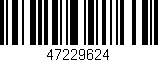 Código de barras (EAN, GTIN, SKU, ISBN): '47229624'