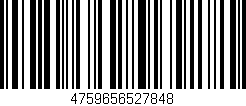 Código de barras (EAN, GTIN, SKU, ISBN): '4759656527848'