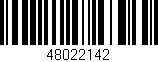 Código de barras (EAN, GTIN, SKU, ISBN): '48022142'