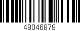 Código de barras (EAN, GTIN, SKU, ISBN): '48046879'