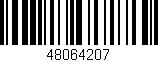 Código de barras (EAN, GTIN, SKU, ISBN): '48064207'