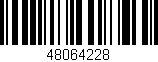 Código de barras (EAN, GTIN, SKU, ISBN): '48064228'