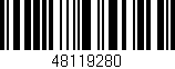 Código de barras (EAN, GTIN, SKU, ISBN): '48119280'