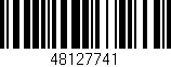 Código de barras (EAN, GTIN, SKU, ISBN): '48127741'