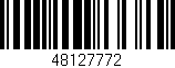 Código de barras (EAN, GTIN, SKU, ISBN): '48127772'