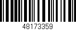 Código de barras (EAN, GTIN, SKU, ISBN): '48173359'