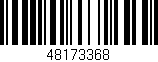 Código de barras (EAN, GTIN, SKU, ISBN): '48173368'