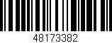 Código de barras (EAN, GTIN, SKU, ISBN): '48173382'