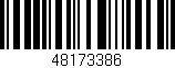 Código de barras (EAN, GTIN, SKU, ISBN): '48173386'