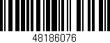 Código de barras (EAN, GTIN, SKU, ISBN): '48186076'