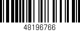 Código de barras (EAN, GTIN, SKU, ISBN): '48196766'