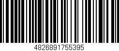 Código de barras (EAN, GTIN, SKU, ISBN): '4826891755395'