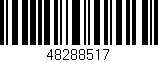 Código de barras (EAN, GTIN, SKU, ISBN): '48288517'