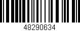 Código de barras (EAN, GTIN, SKU, ISBN): '48290634'