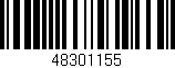 Código de barras (EAN, GTIN, SKU, ISBN): '48301155'
