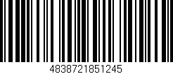 Código de barras (EAN, GTIN, SKU, ISBN): '4838721851245'