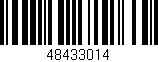 Código de barras (EAN, GTIN, SKU, ISBN): '48433014'