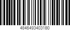 Código de barras (EAN, GTIN, SKU, ISBN): '4846493403180'