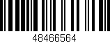 Código de barras (EAN, GTIN, SKU, ISBN): '48466564'